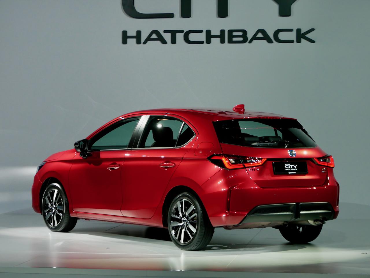 Honda city hatchback ad label