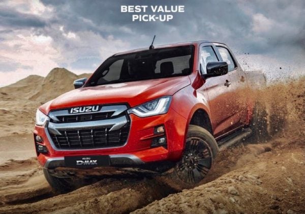 Isuzu D-Max Crowned Best Value Pick-Up Of The Year For 2022