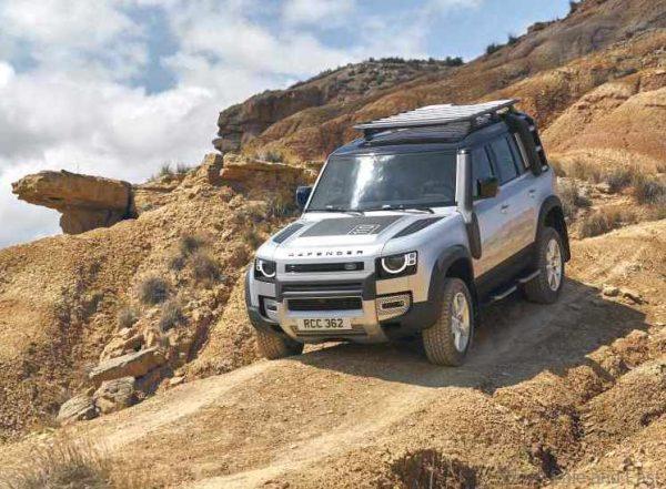 2020 Land Rover Defender off road