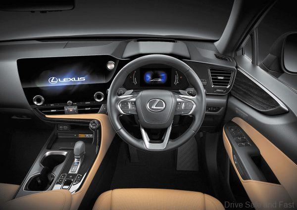 Lexus NX PHEV dashboard