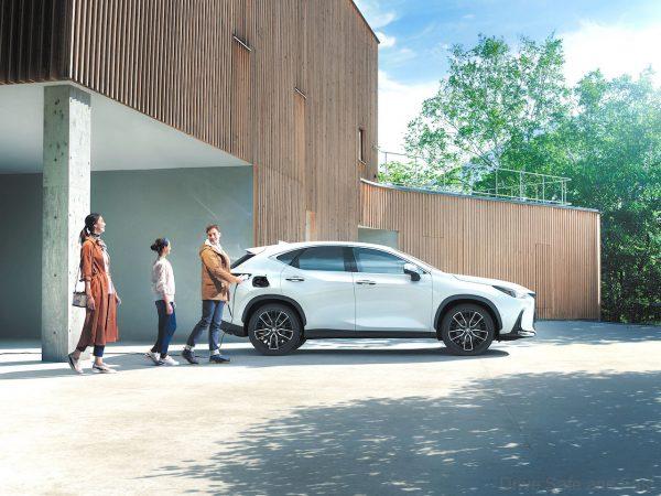 Lexus NX PHEV cover photo charging