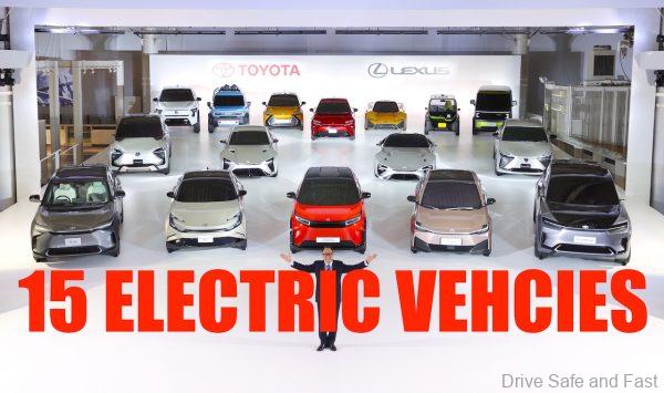 Toyota Lexus Battery electric vehicles