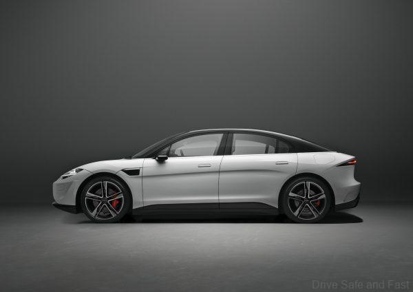 SONY VISION-S 1 side profile