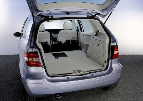 Mercedes Benz B-Class boot space