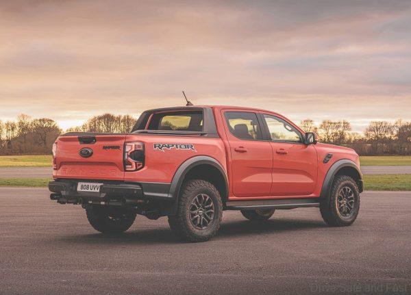 rear end Ford Ranger Raptor