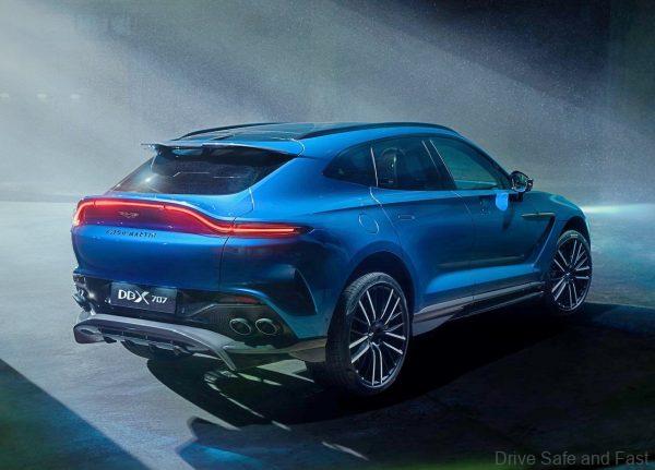 Aston Martin DBX707 rear view