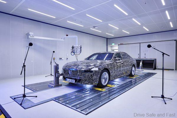 BMW i7 Undergoing Acoustics Testing In Munich