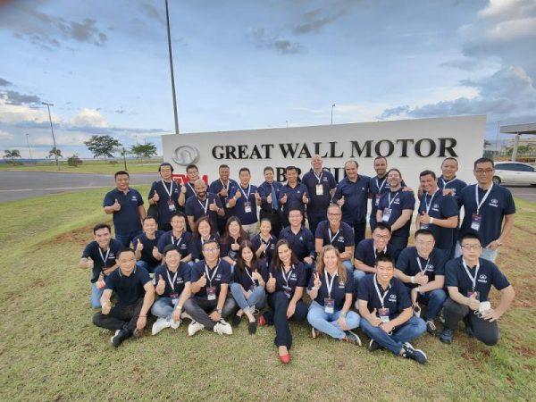 Great Wall Motor Brazil team