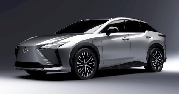 This Is What The Upcoming Lexus RZ 450e Looks Like
