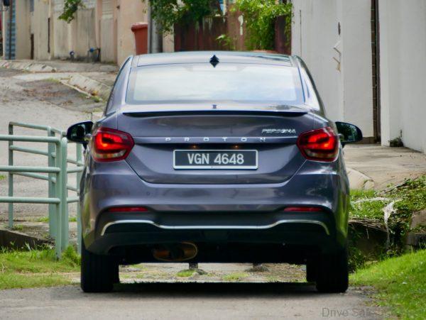 Proton Persona rear end