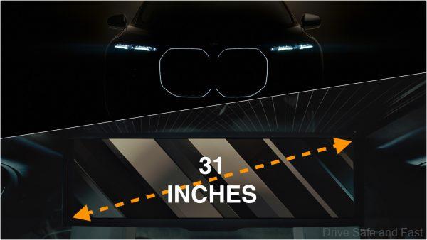 BMW i7 Coming In April With 31″ Screen For Rear Passengers