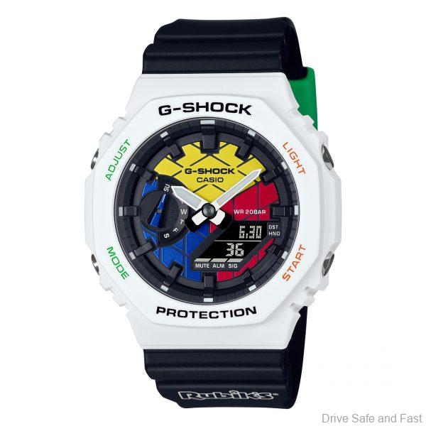 Casio G-Shock Rubik's Cube - GAE-2100RC-1A