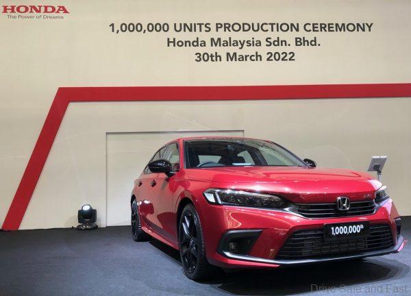 Honda Civic 1,000,000th CKD malaysia