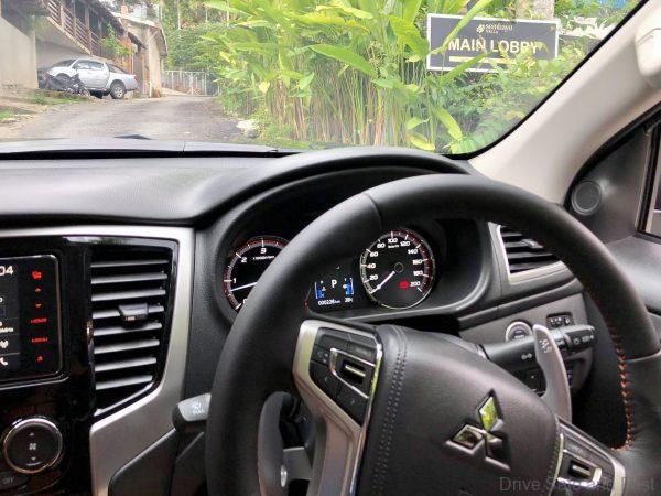 Mitsubishi Triton meeting a sibling