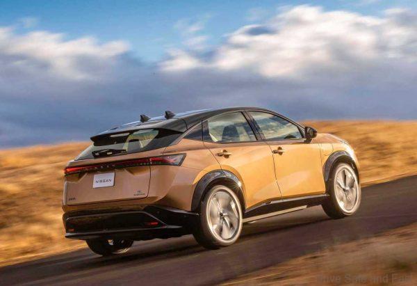 Nissan Ariya EV drive