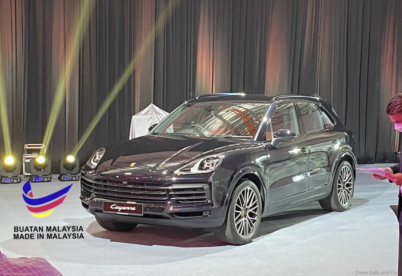 porsche cayenne assembled in malaysia