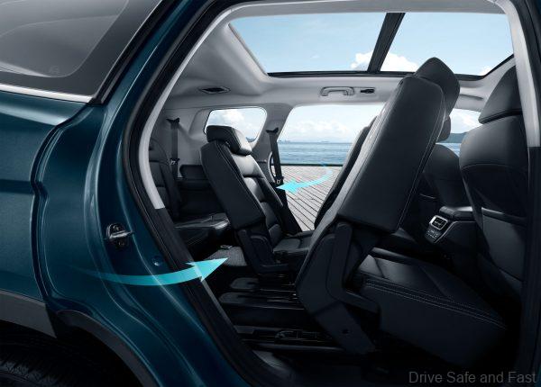 Geely Hao Yue rear seat