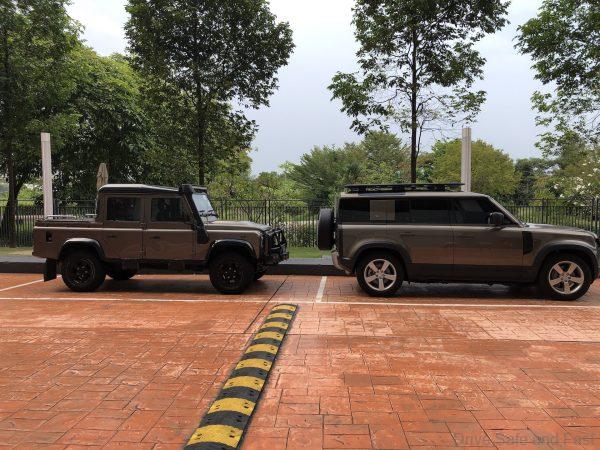 Land Rover Defender P400 vs classic Defender