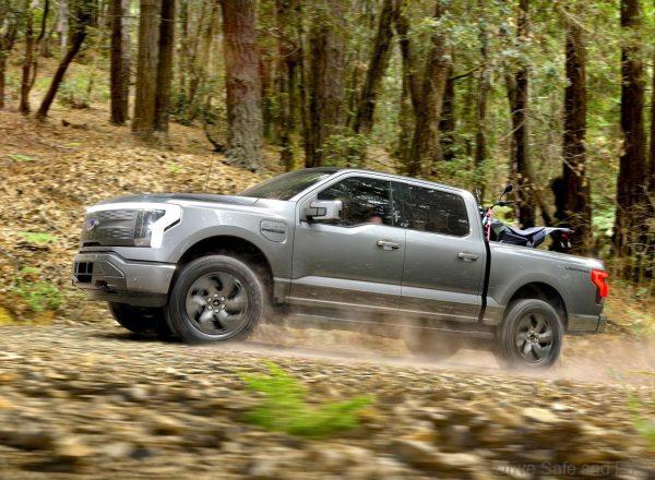 Ford Truck Being Stolen