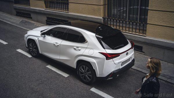 Lexus UX facelift rear