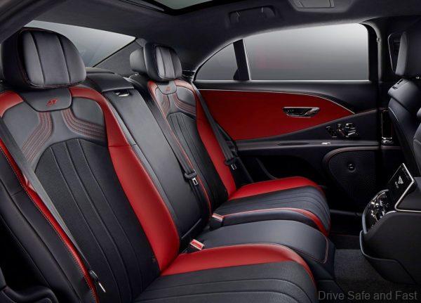 Bentley Flying Spur S rear seats