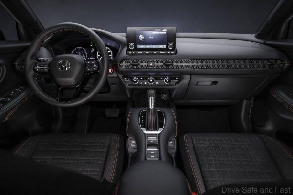 US spec 2023 Honda HR-V Sport interior