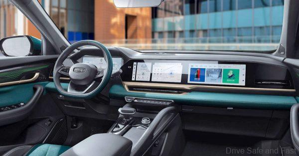 Geely Monjaro dashboard