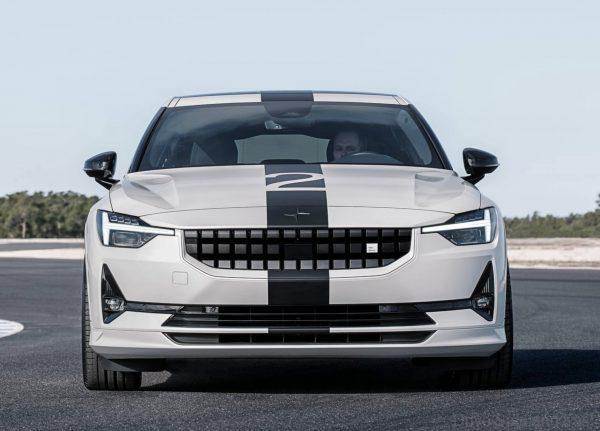 Polestar 2 BST edition 270 from the front