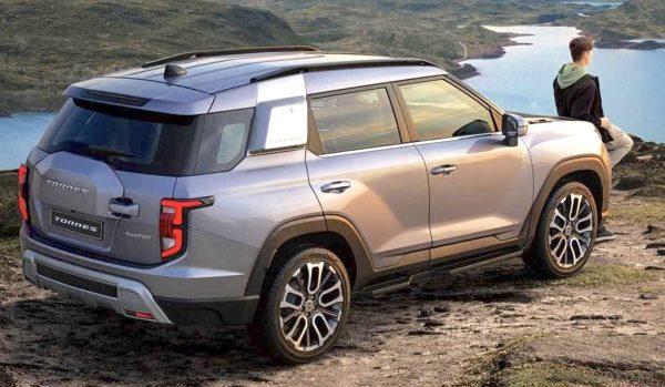 Ssangyong Torres rear