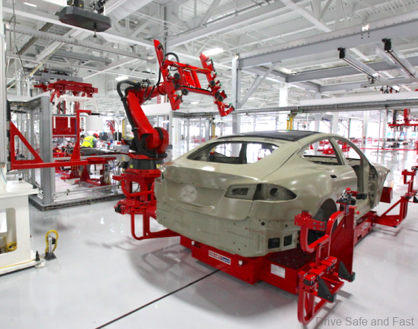 Tesla Gigafactory production