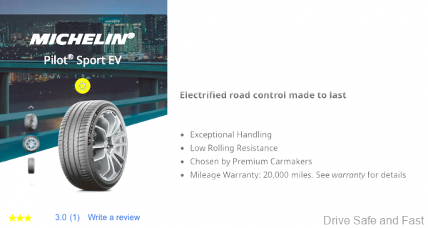 Electric Car tire price