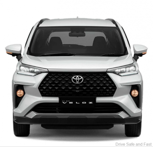 toyota veloz from the front