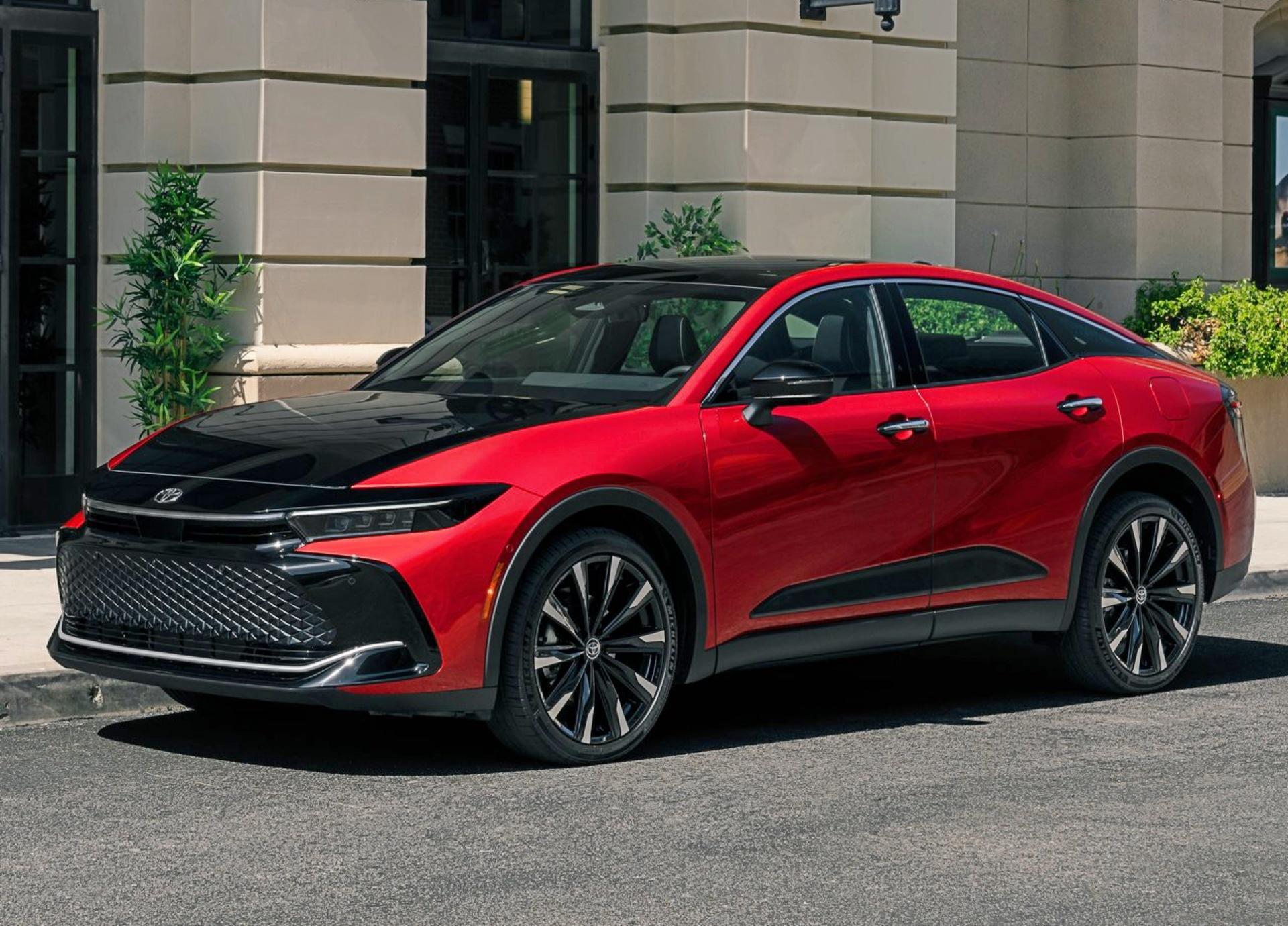 2023 Toyota Crown parked 