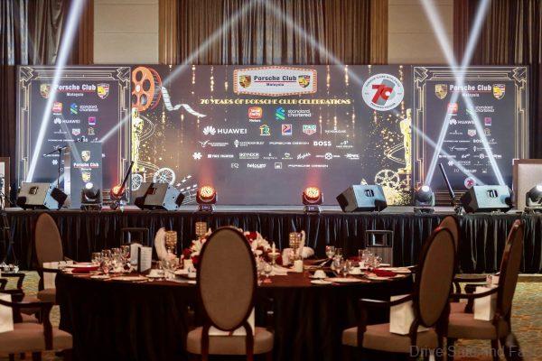 porsche club malaysia 70th anniversary dinner