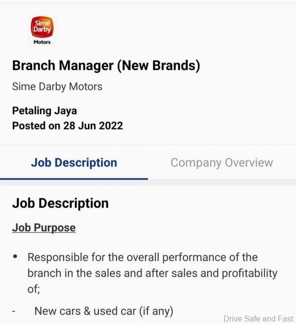 BYD opening in Malaysia