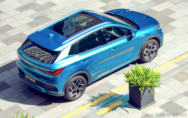 BYD Atto 3 Top View