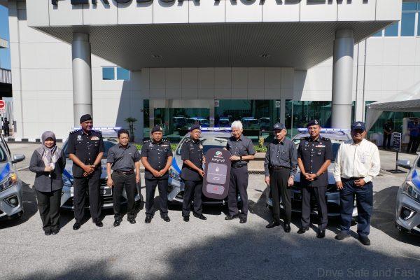 Perodua Donates Myvi Patrol Vehicles To PDRM Hulu Selangor