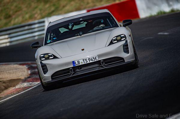 Porsche Taycan Turbo S Posts Nürburgring Laptime Record of 7m 33s