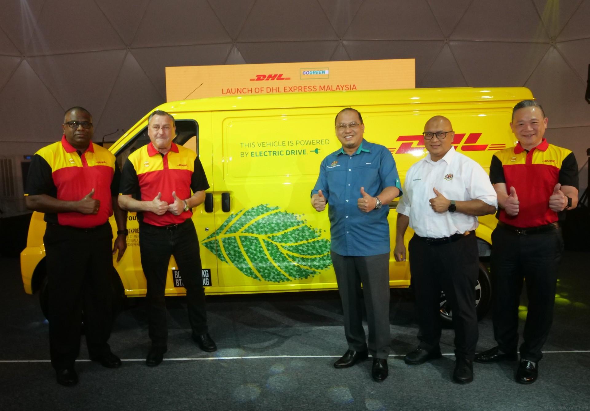 DHL Express electric van