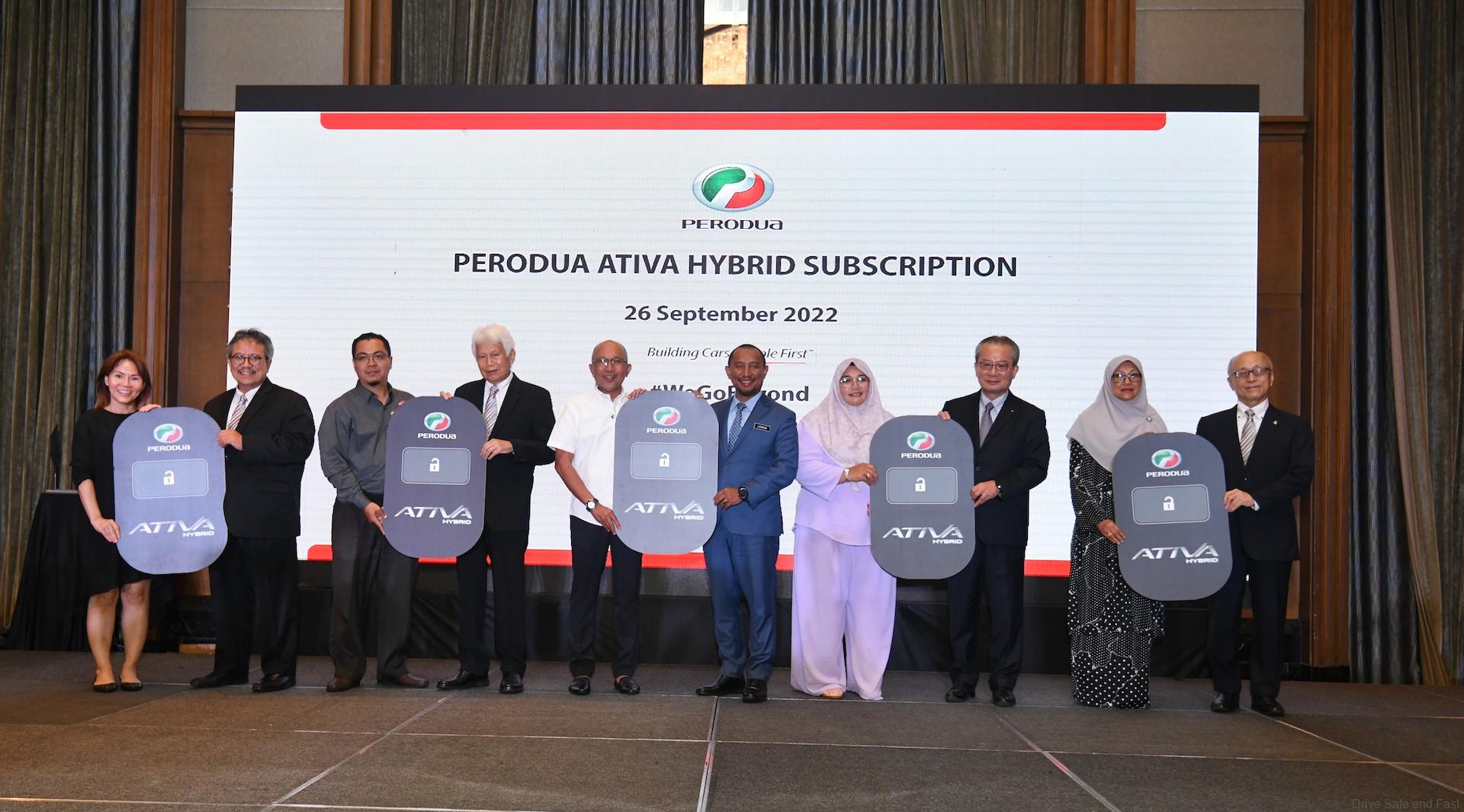 perodua ativa hybrid subscription event