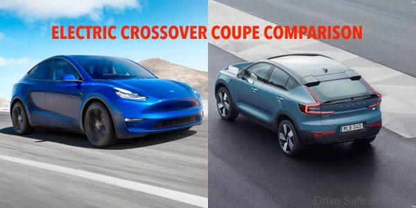 Tesla Model Y Versus Volvo C40 Recharge: EV Coupé Crossover Comparison