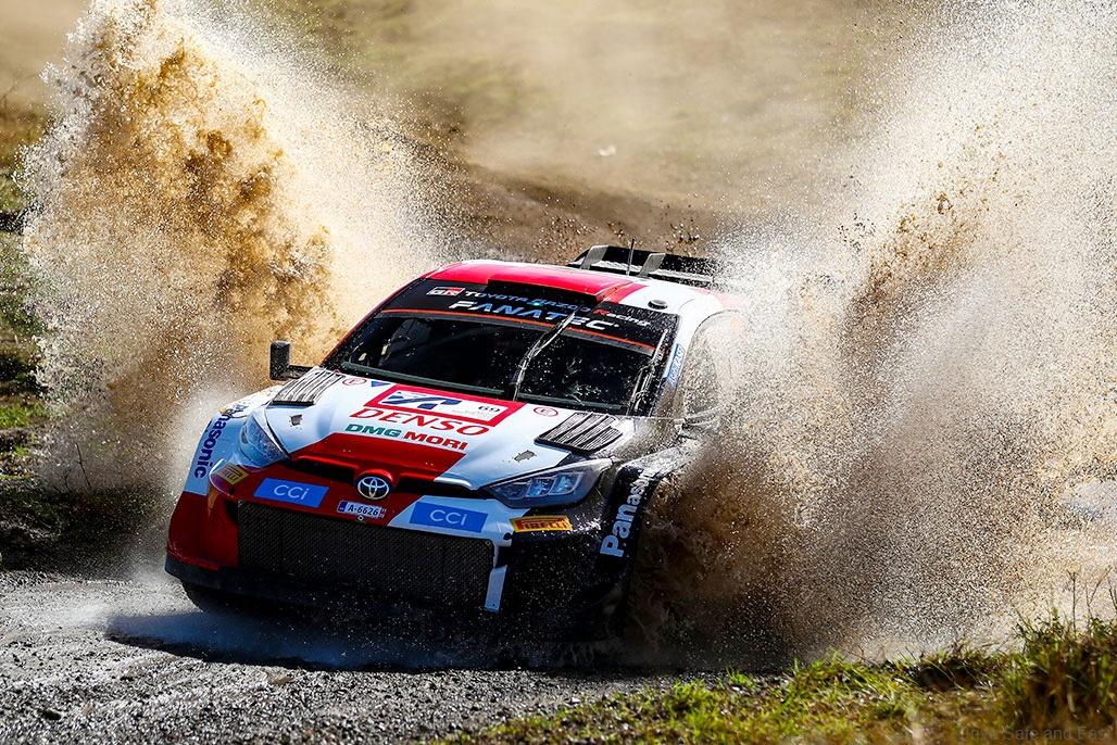 The Toyota Gazoo Racing Team Completed The Acropolis Track