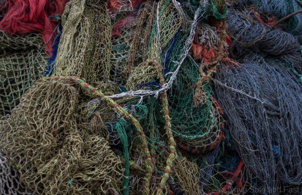 bmw neue klasse made of fishing waste
