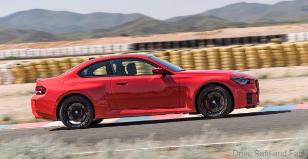 side profile of the new BMW M2 Coupé