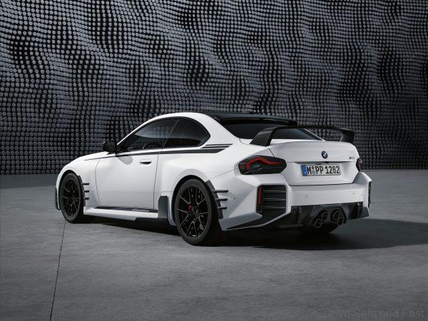 BMW M2 with M Performance Parts from the rear