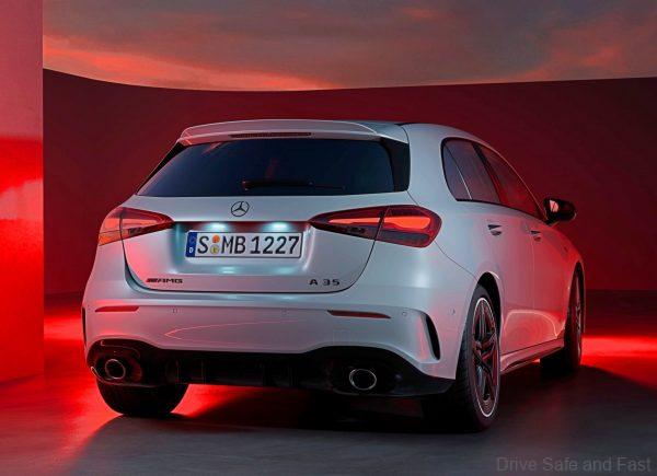 rear end Mercedes-AMG A35 4MATIC