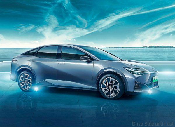 Toyota bZ3 side profile