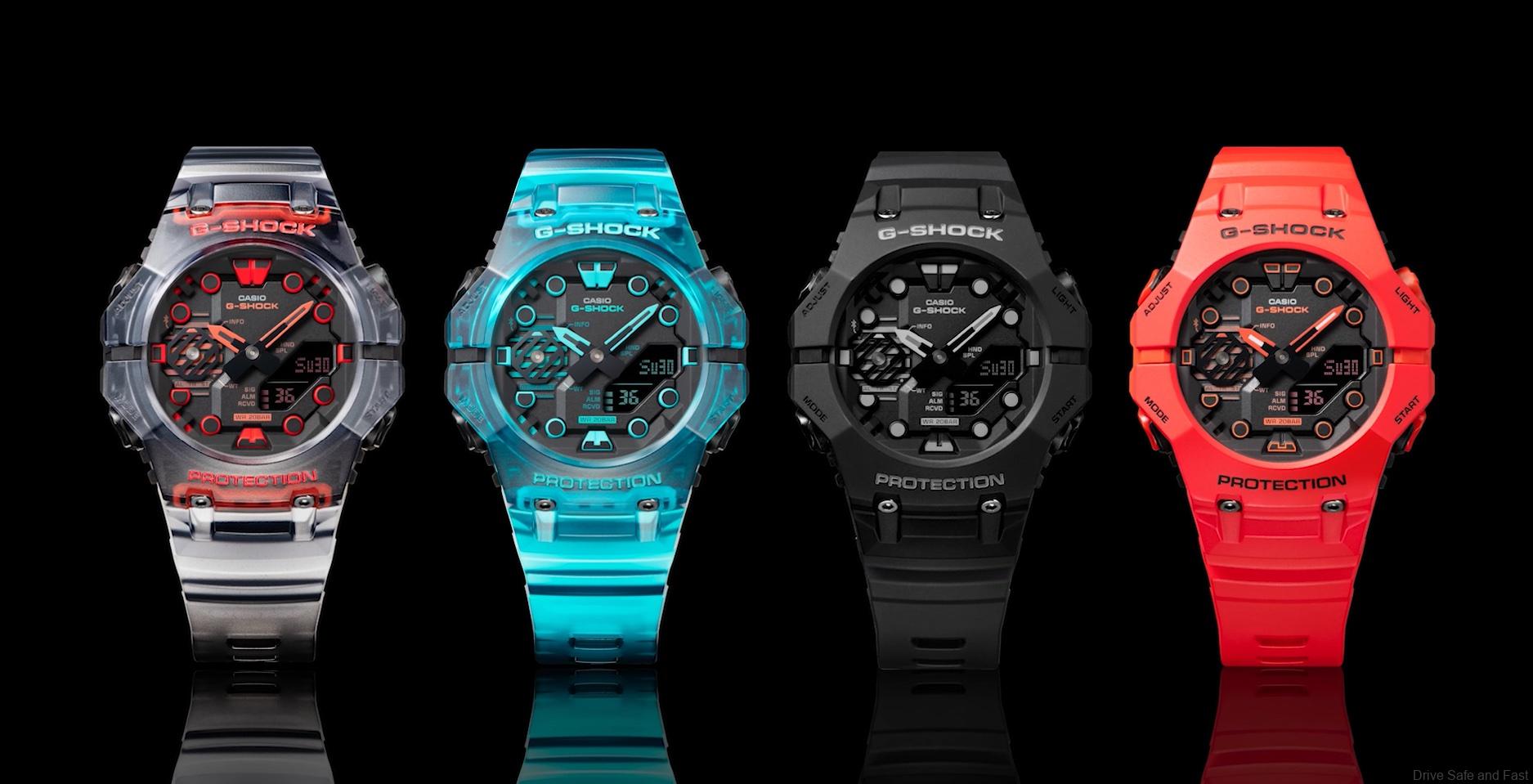 These Are The 1st G-Shock Watches To Integrate Band & Bezel
