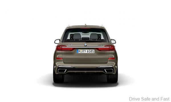 BMW X7 xDrive40i M Sport rear
