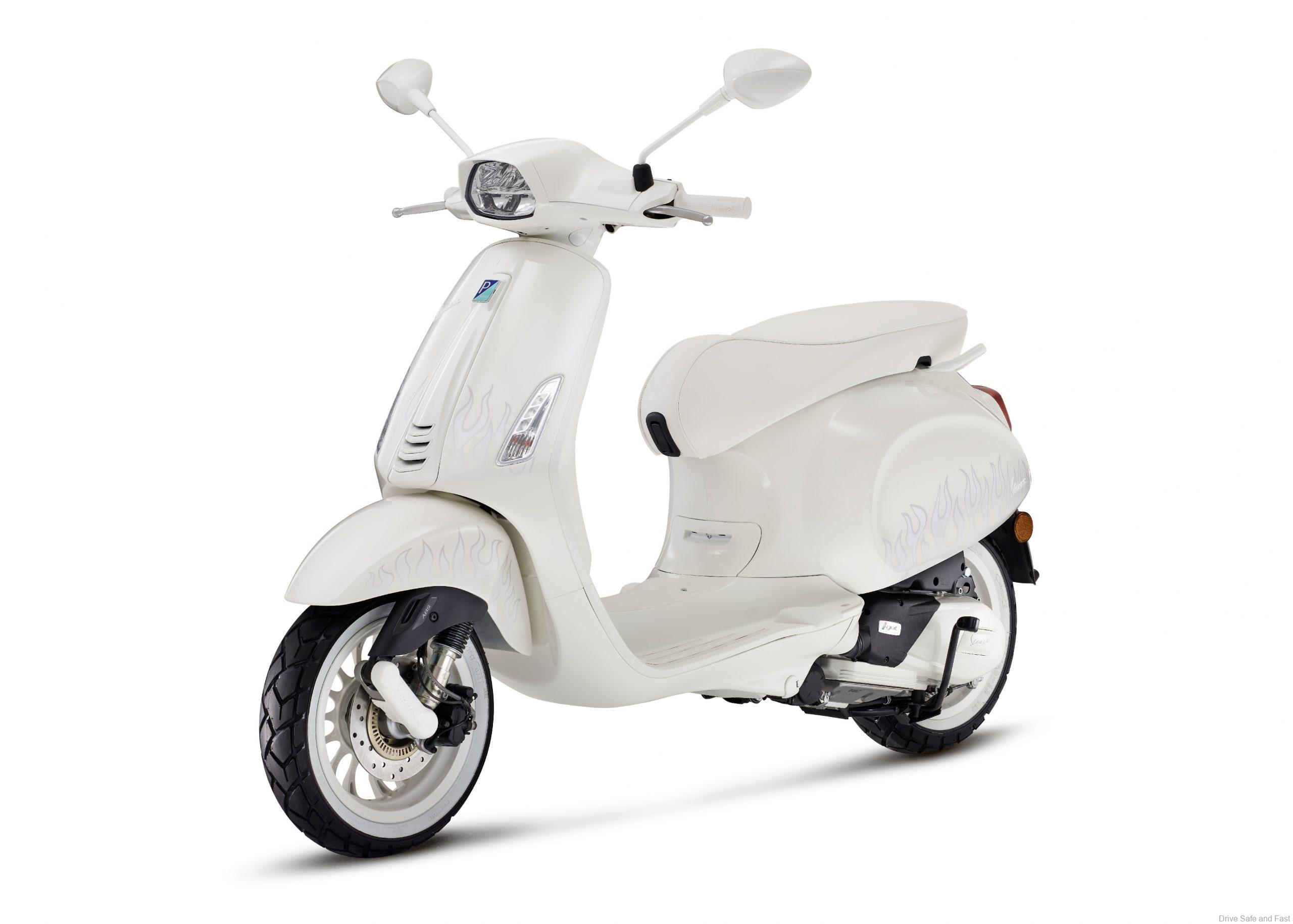 Justin Bieber X Vespa First Look [Limited Edition Scooter]
